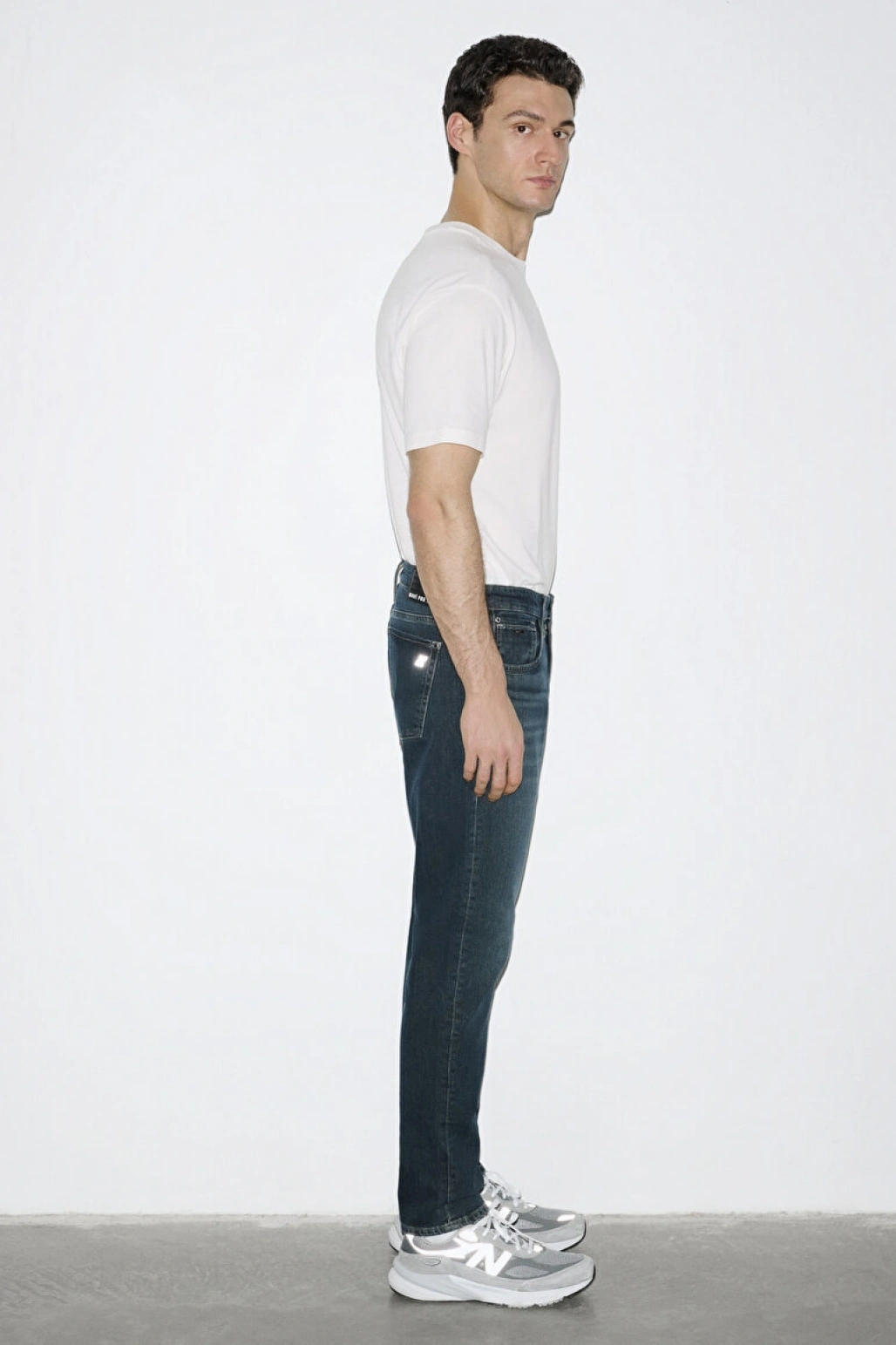 Milan Mavi Pro Koyu Vintage Mavi Jean Pantolon