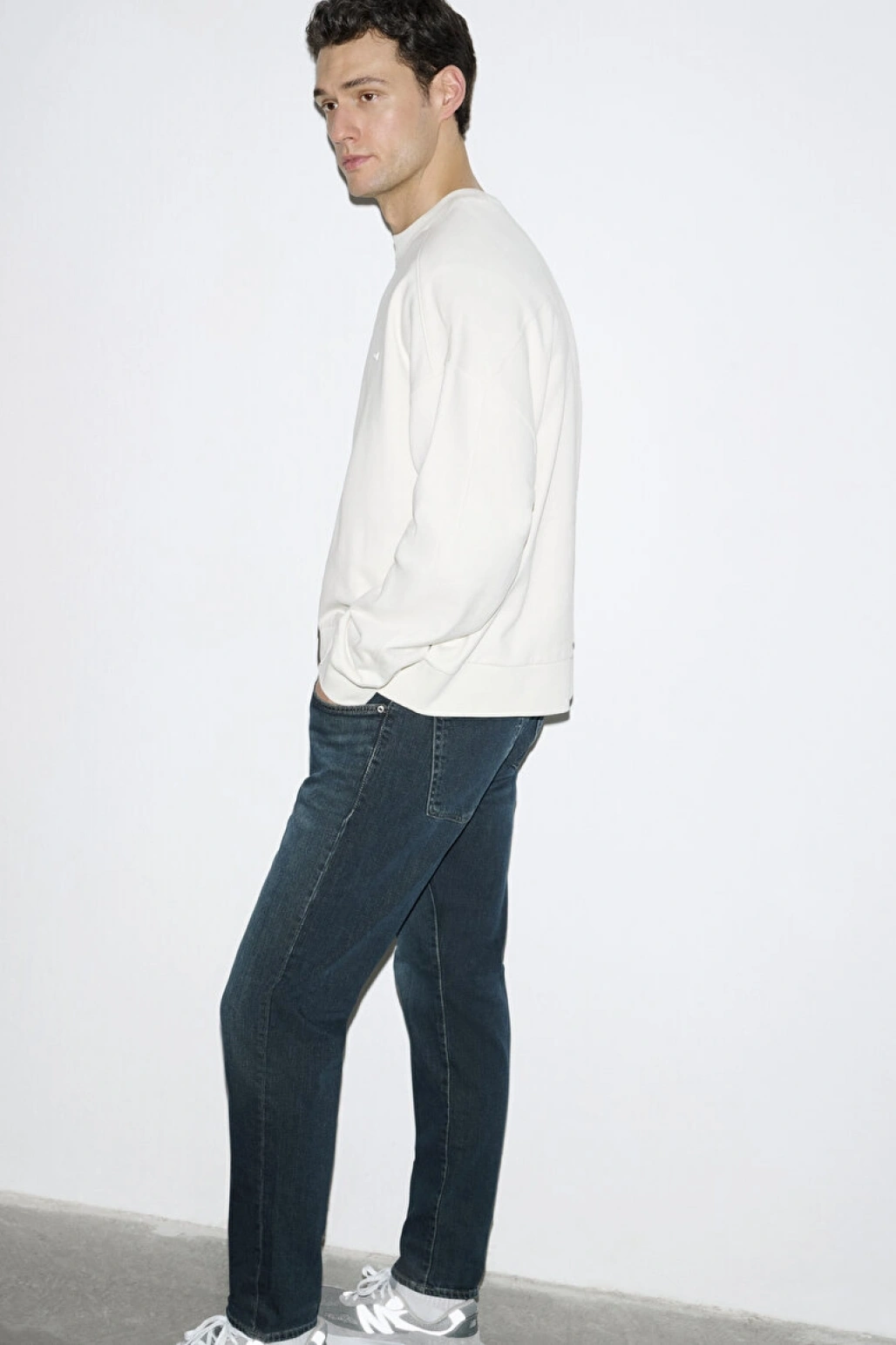 Milan Mavi Pro Koyu Vintage Mavi Jean Pantolon