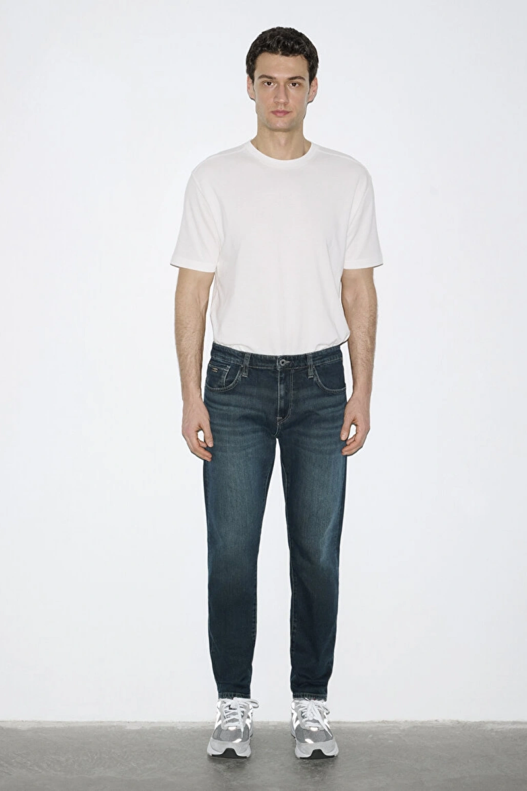 Milan Mavi Pro Koyu Vintage Mavi Jean Pantolon