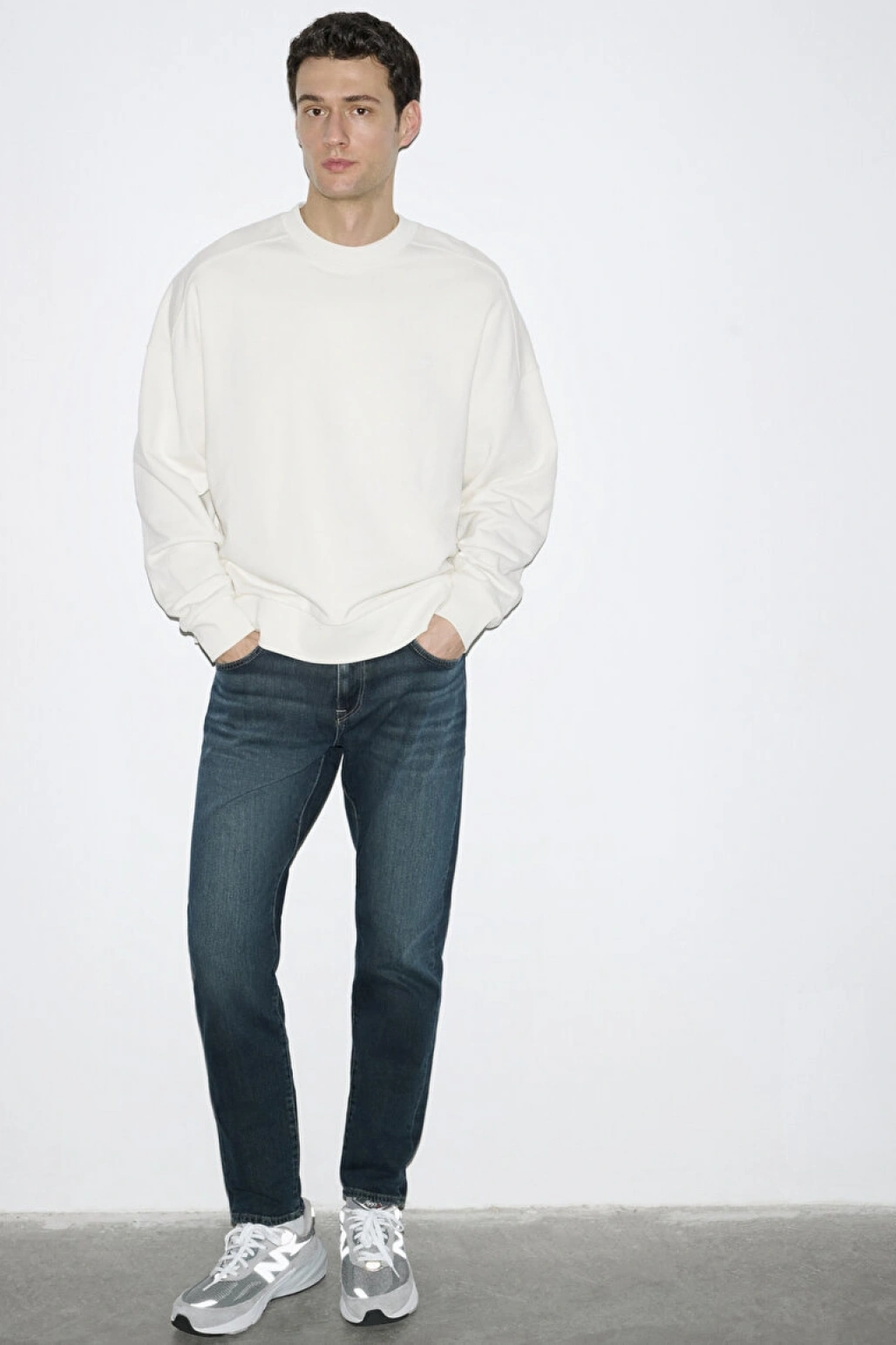 Milan Mavi Pro Koyu Vintage Mavi Jean Pantolon