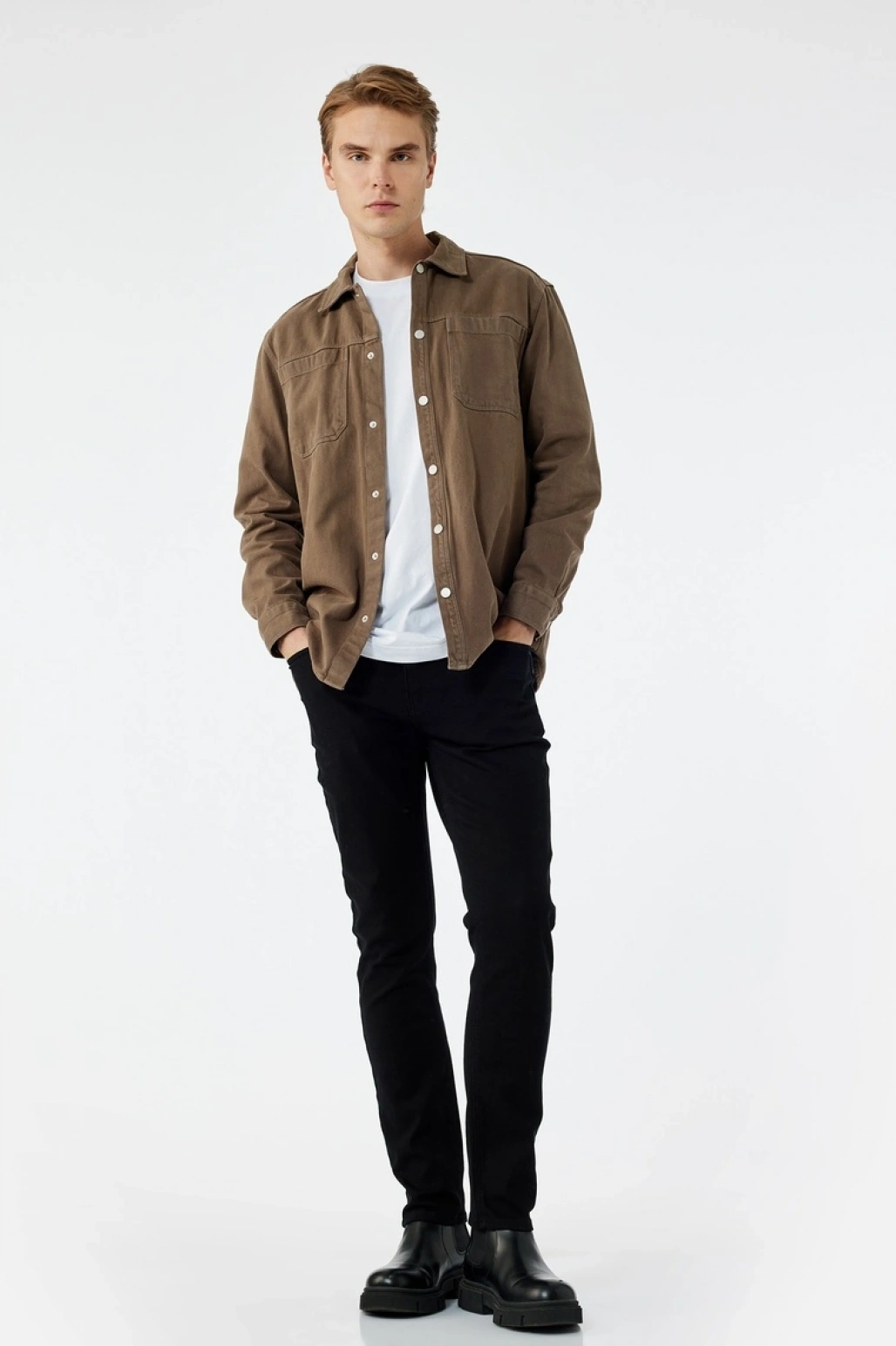 Pamuklu Normal Bel Slim Fit Jean Pantolon - Brad Jean