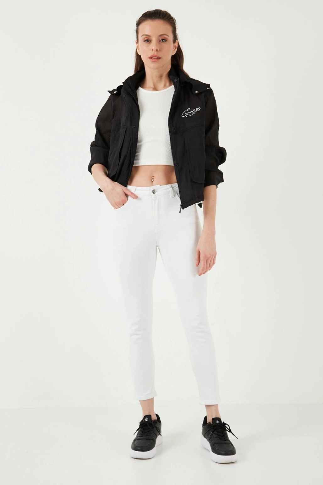 Pamuklu Skinny Fit Dar Paça Jeans  KOT PANTOLON 24Y0565K1