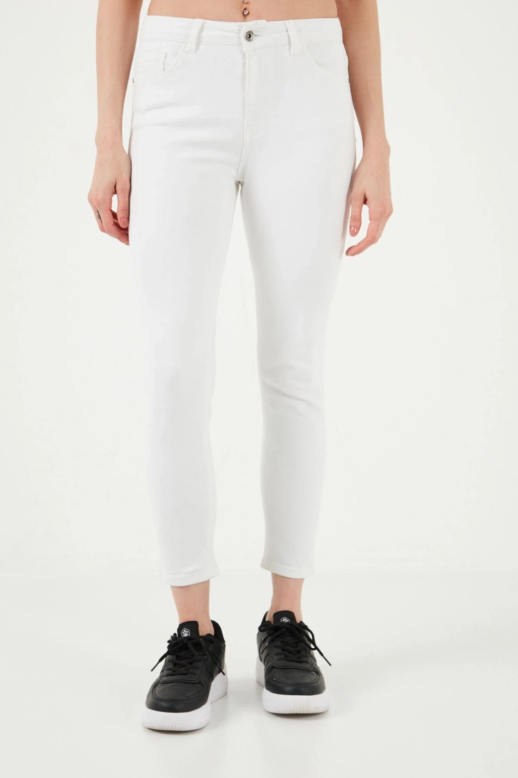 Pamuklu Skinny Fit Dar Paça Jeans  KOT PANTOLON 24Y0565K1