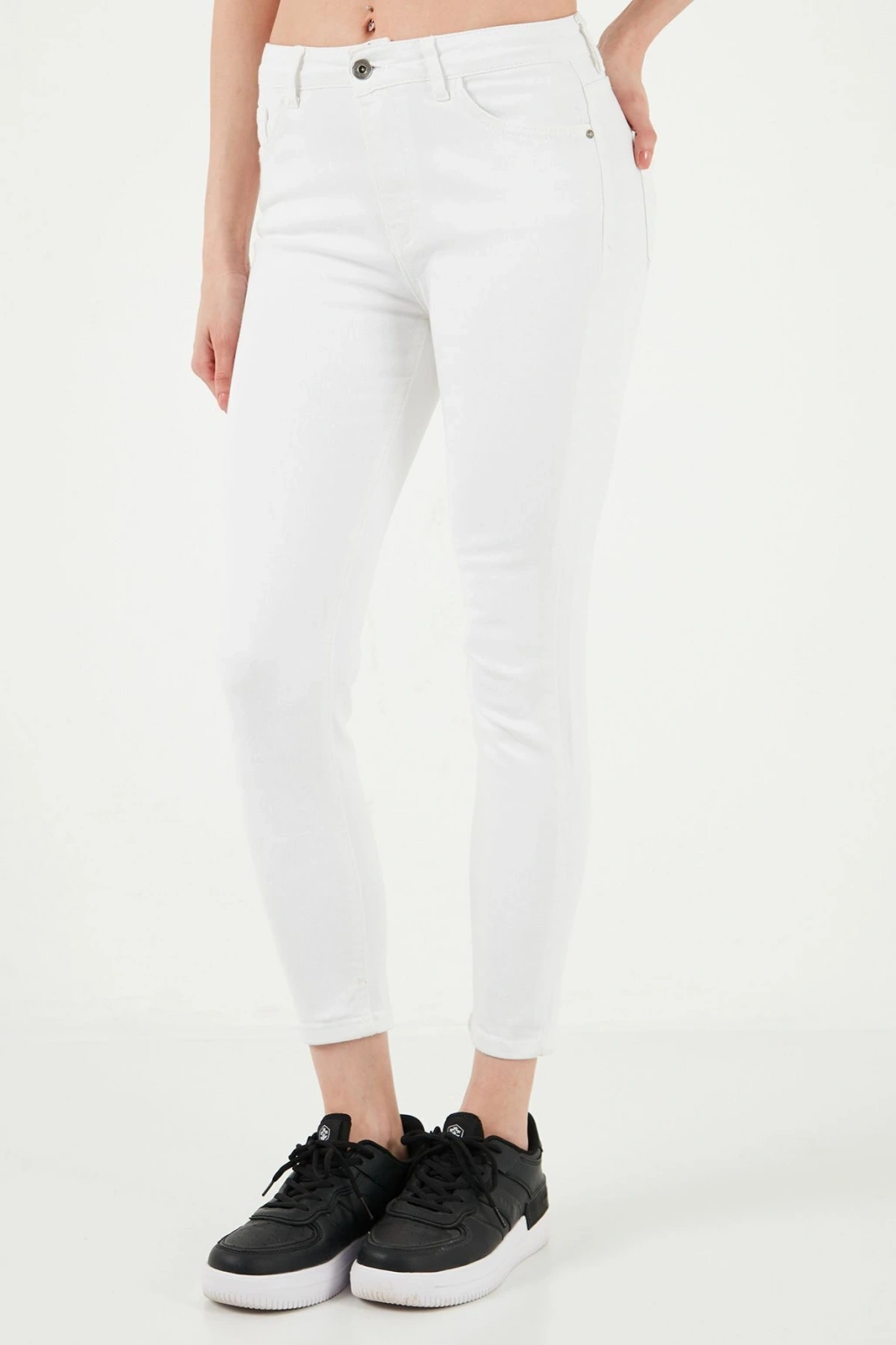 Pamuklu Skinny Fit Dar Paça Jeans  KOT PANTOLON 24Y0565K1