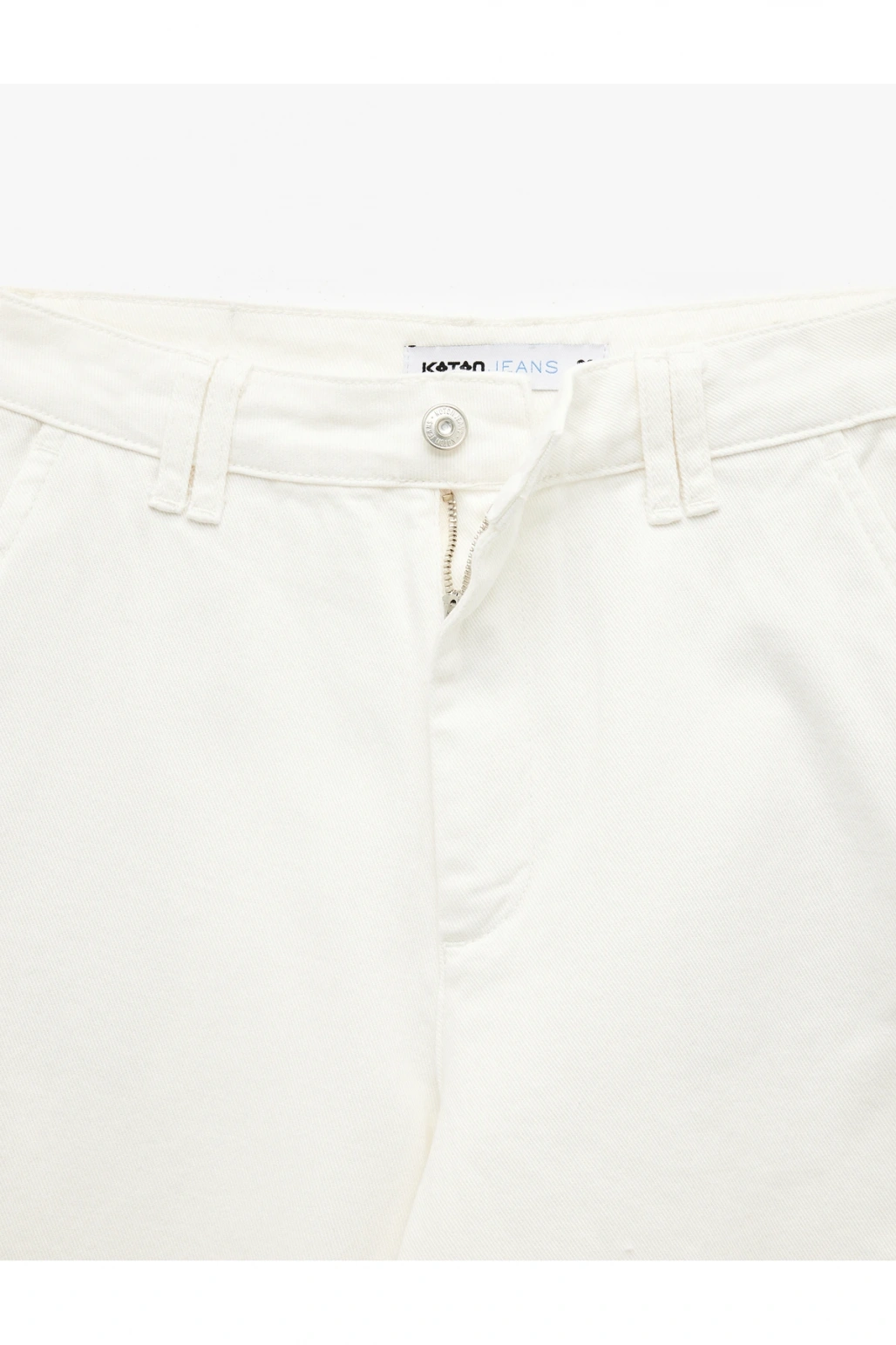 Pamuklu Yüksek Bel Rahat Kesim Balon Fit Pantolon