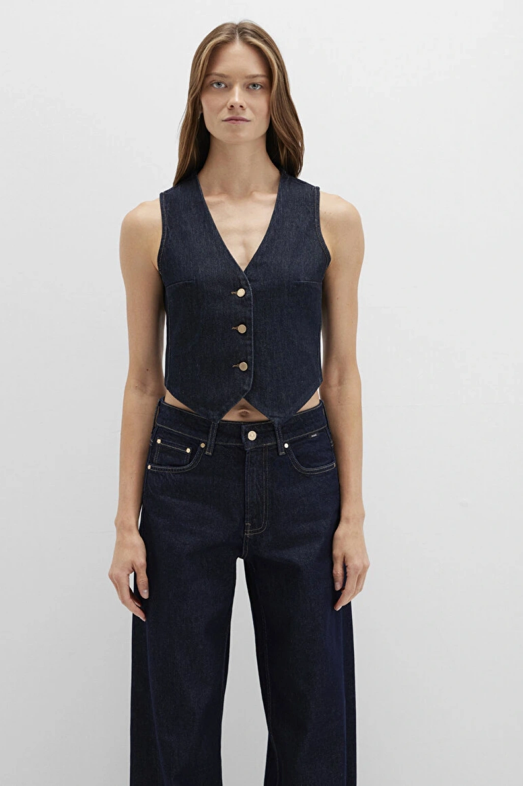 Polina Gold Premium Rinse Jean Yelek