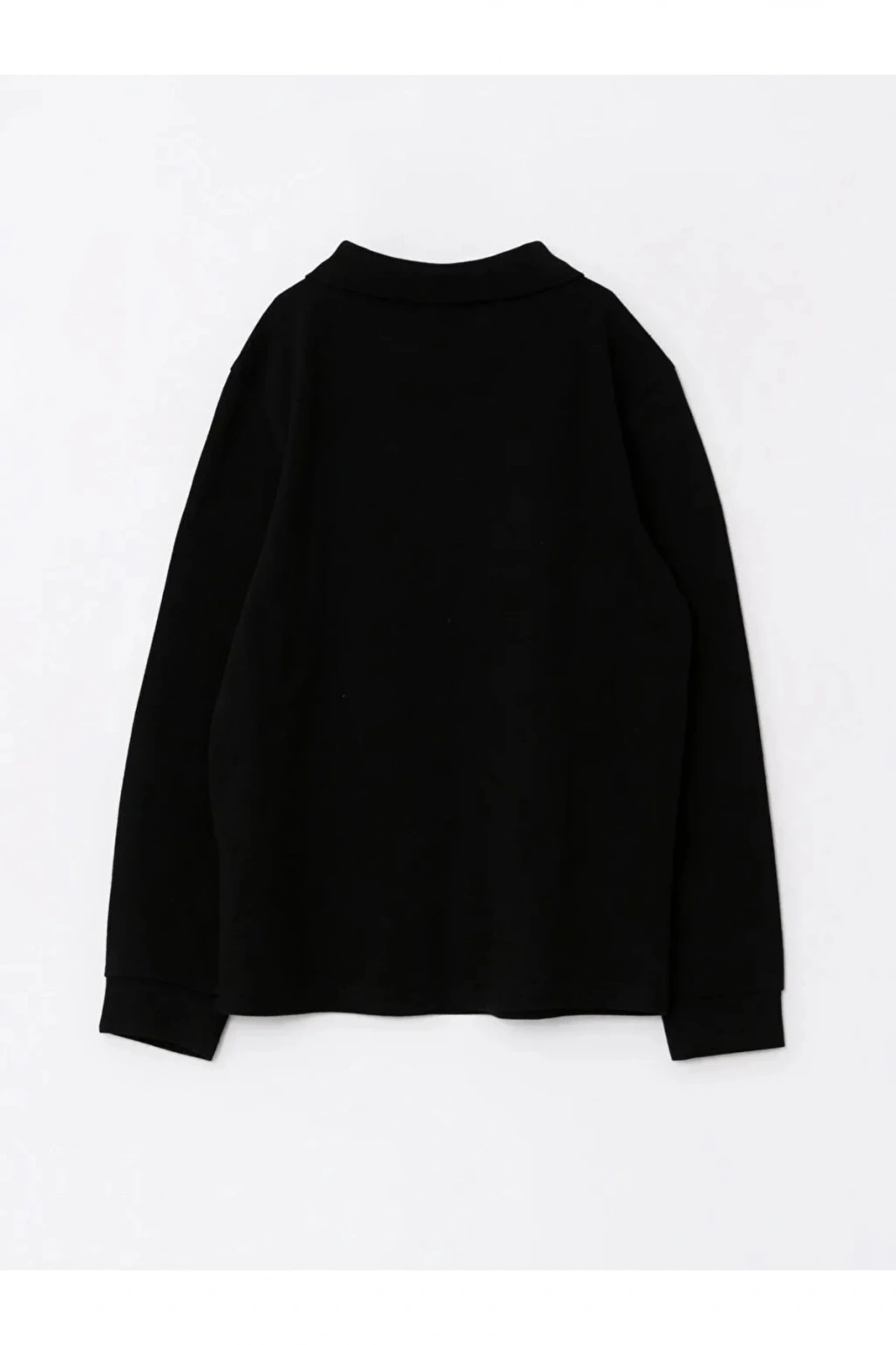 Polo Yaka Basic Uzun Kollu Erkek Çocuk Tişört