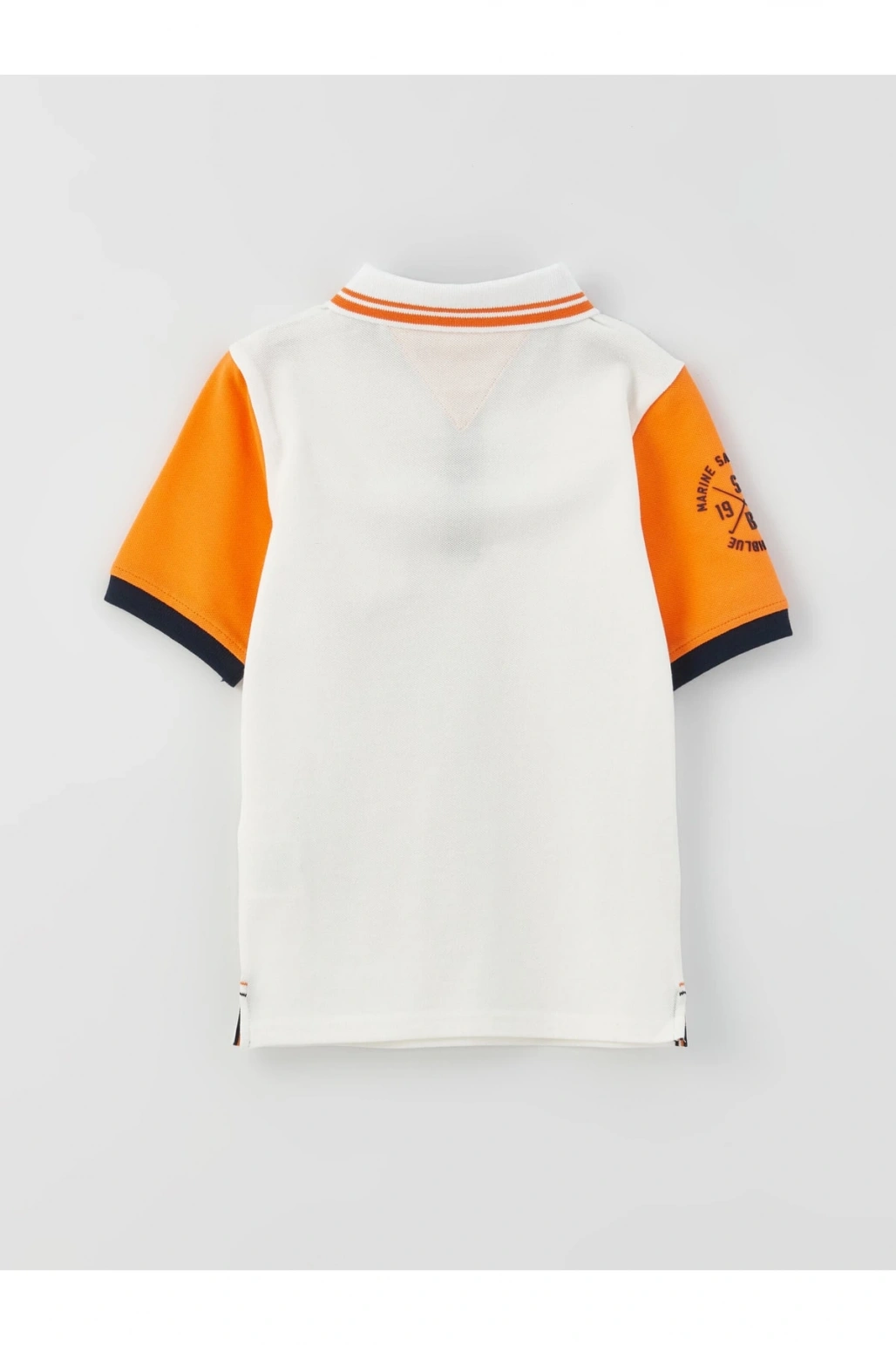 Polo Yaka Baskılı Kısa Kollu Erkek Çocuk Tişört