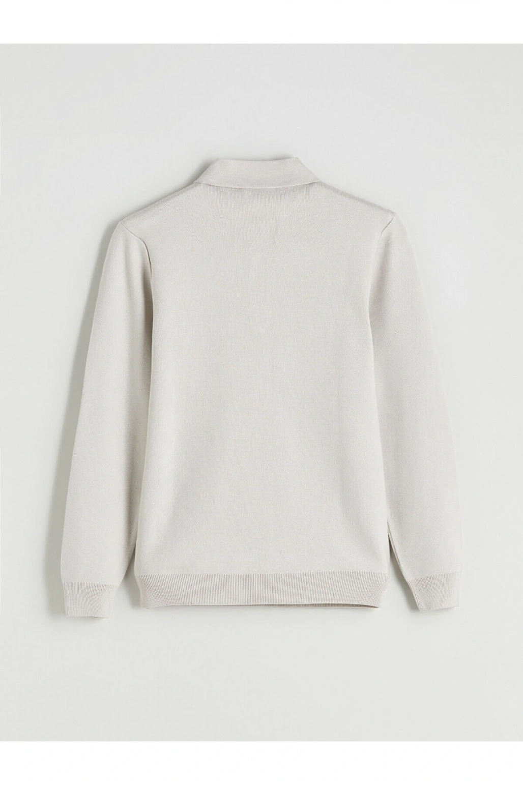 Polo Yaka Erkek Triko Kazak