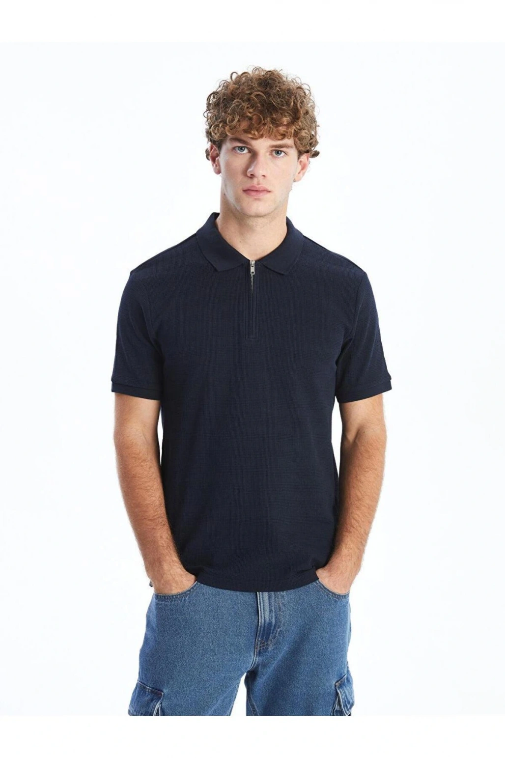 Polo Yaka Kısa Kollu Erkek Tişört