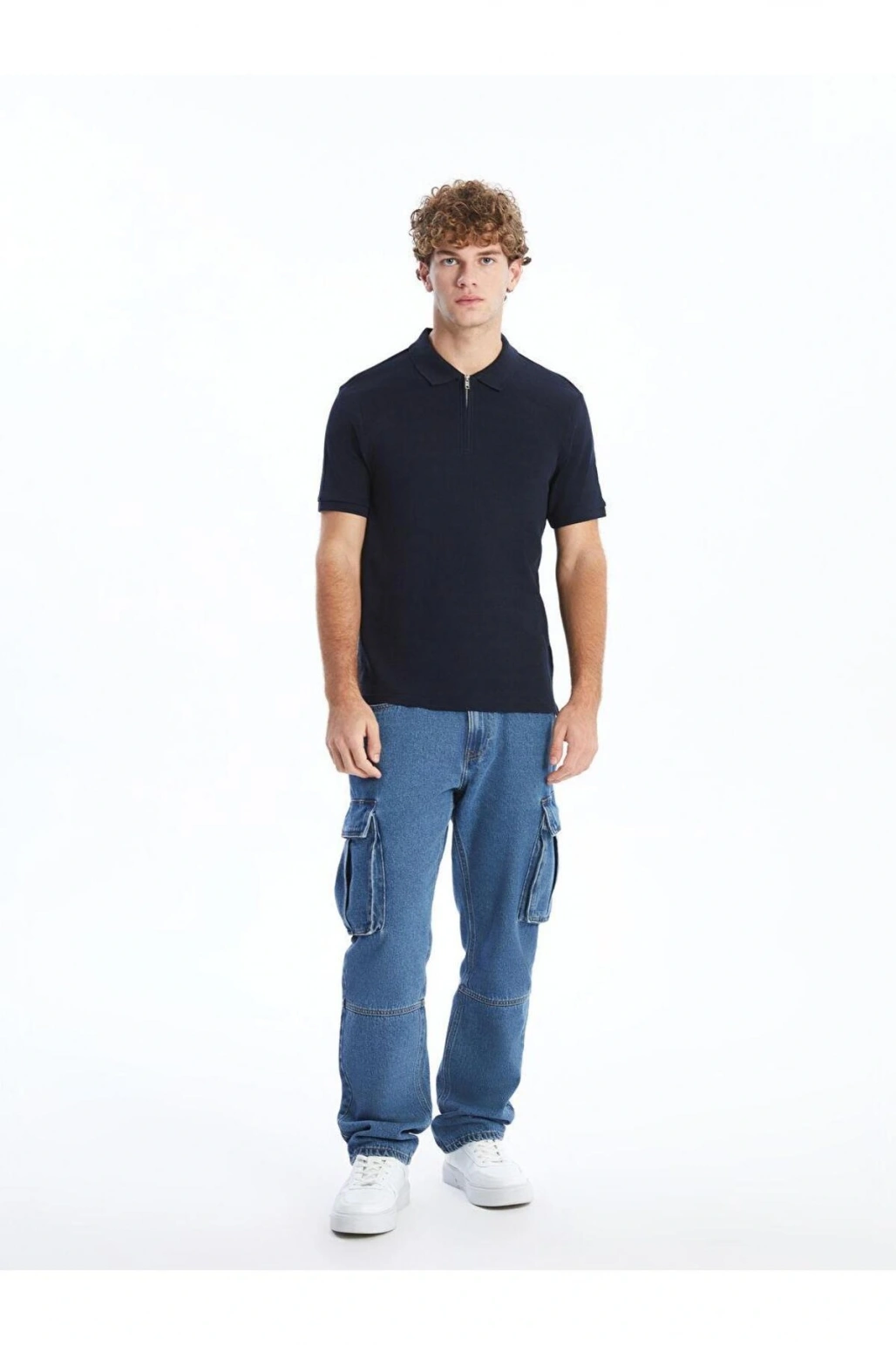 Polo Yaka Kısa Kollu Erkek Tişört