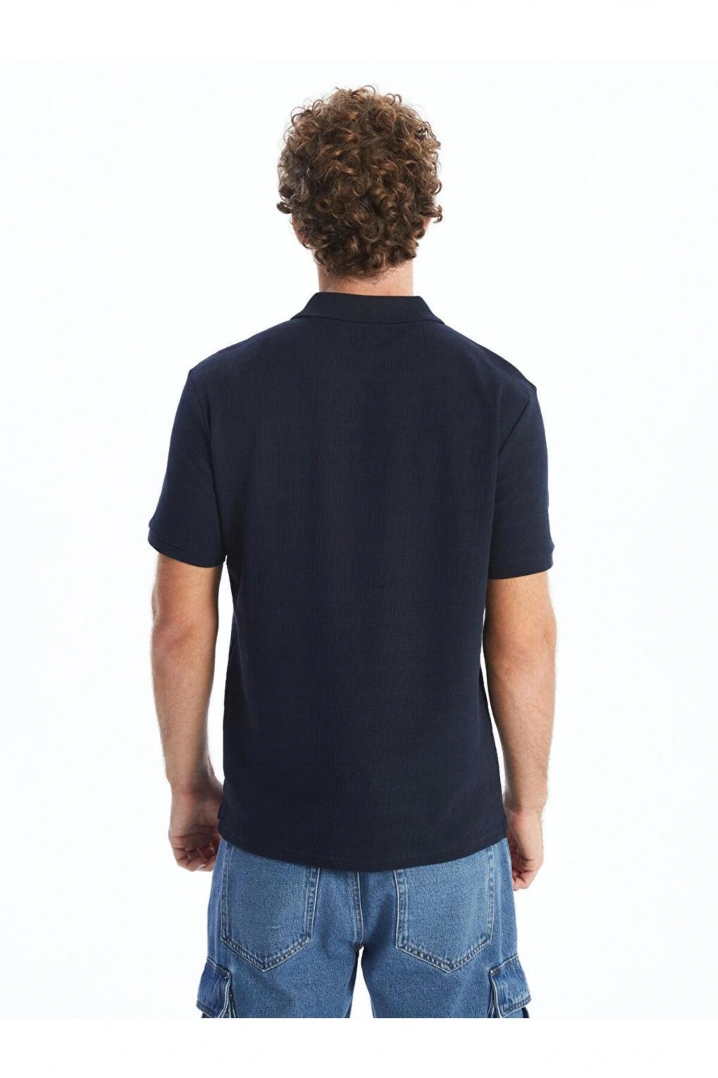 Polo Yaka Kısa Kollu Erkek Tişört