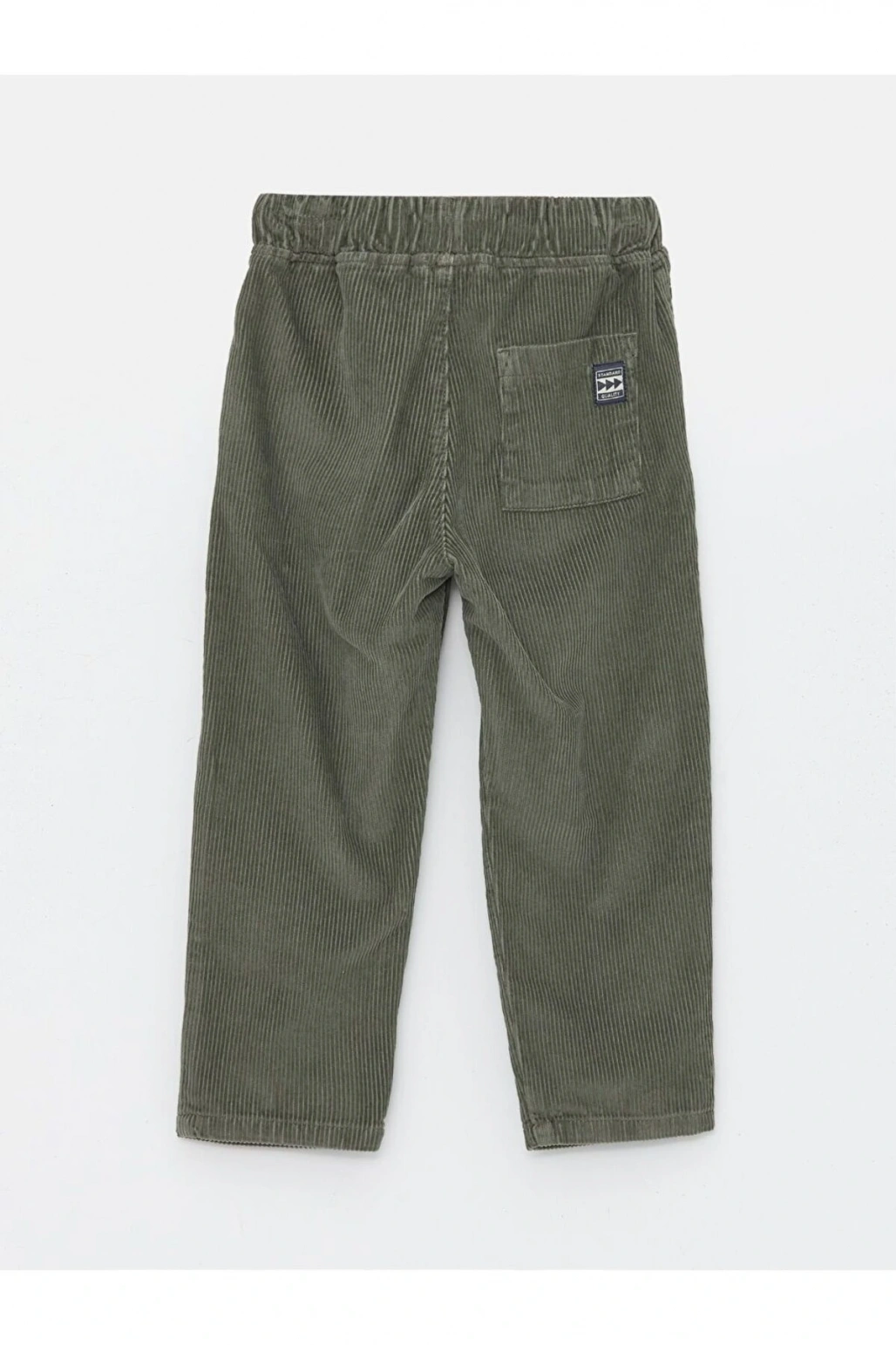 Rahat Kalıp Beli Lastikli Kadife Erkek Çocuk Pantolon