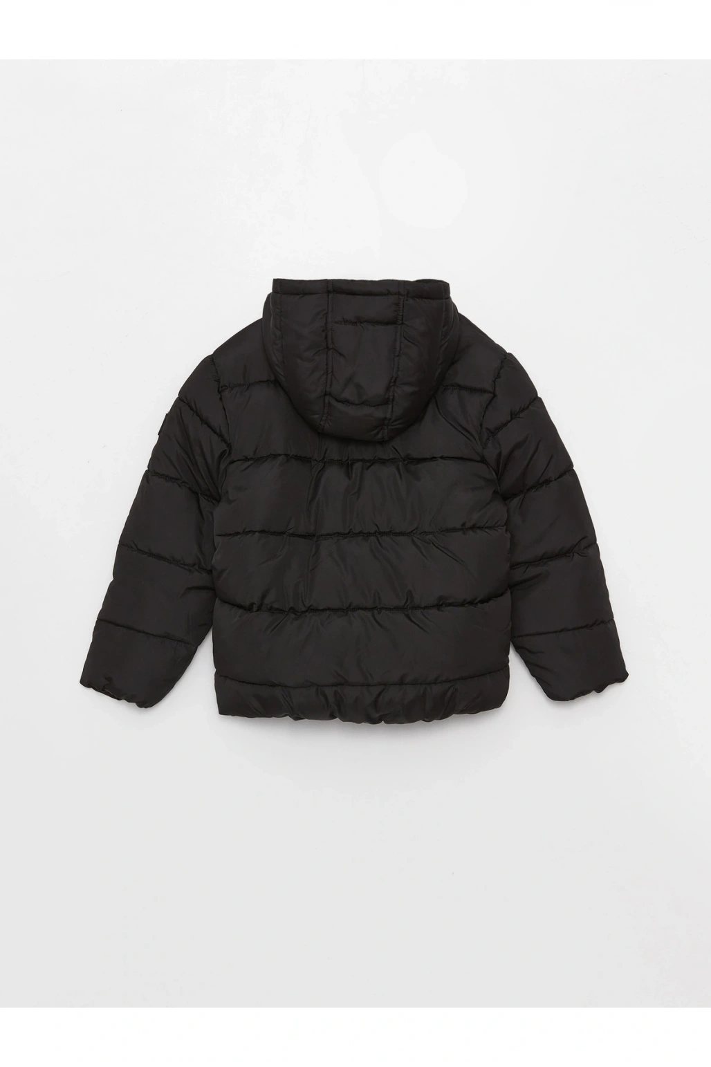 Rahat Kalıp Kapüşonlu Erkek Çocuk Şişme Mont