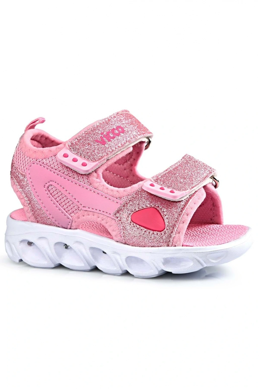 Roy Işıklı Ortopedik Çocuk Sandalet PEMBE