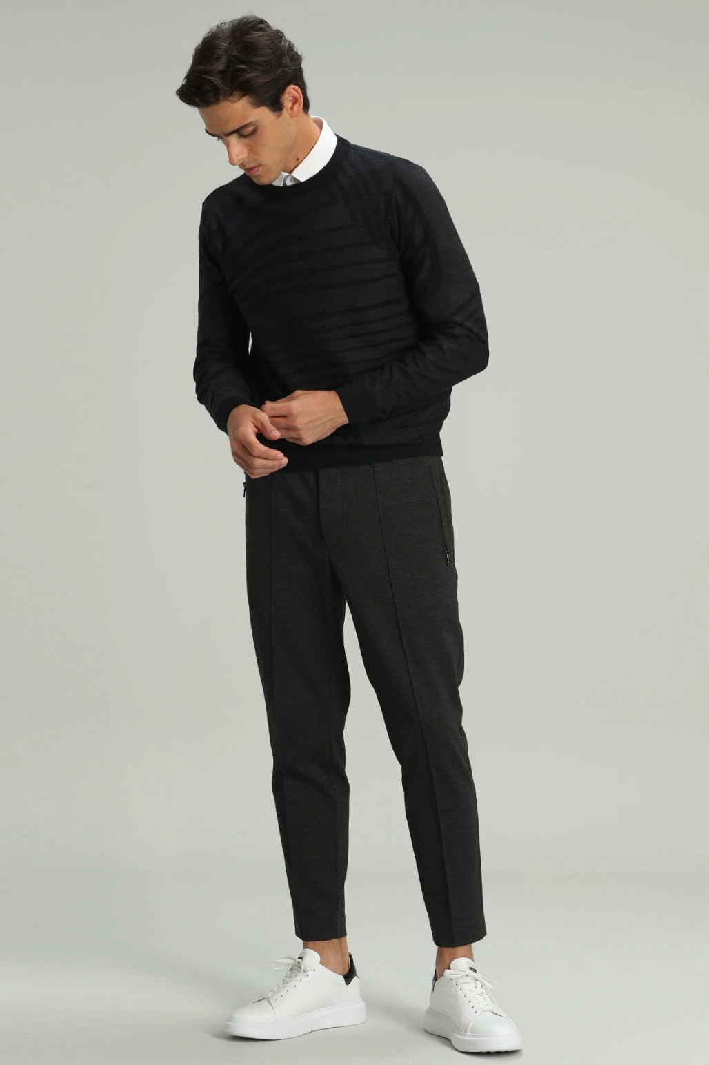 Sante Erkek Kazak Lacivert