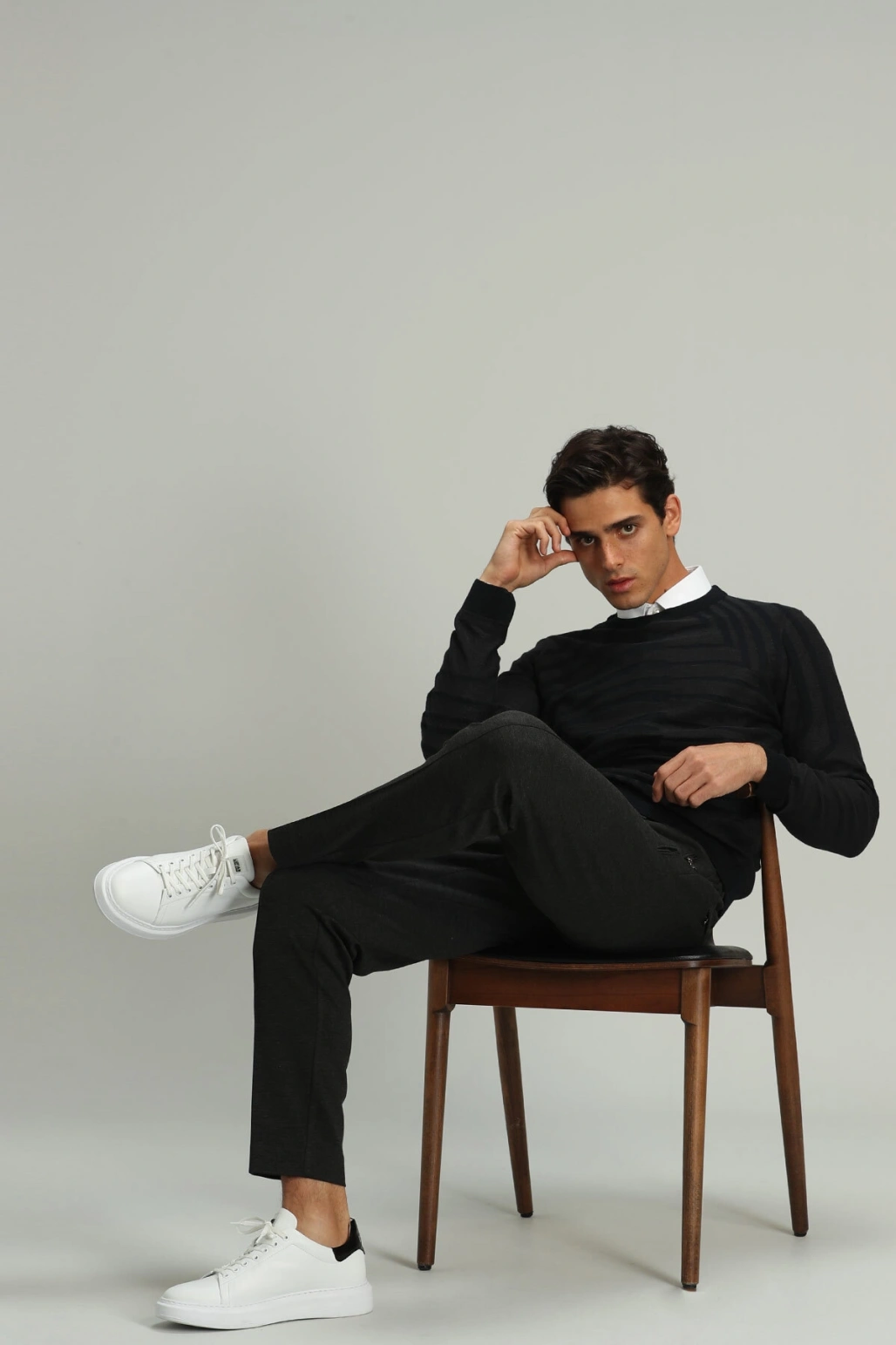 Sante Erkek Kazak Lacivert