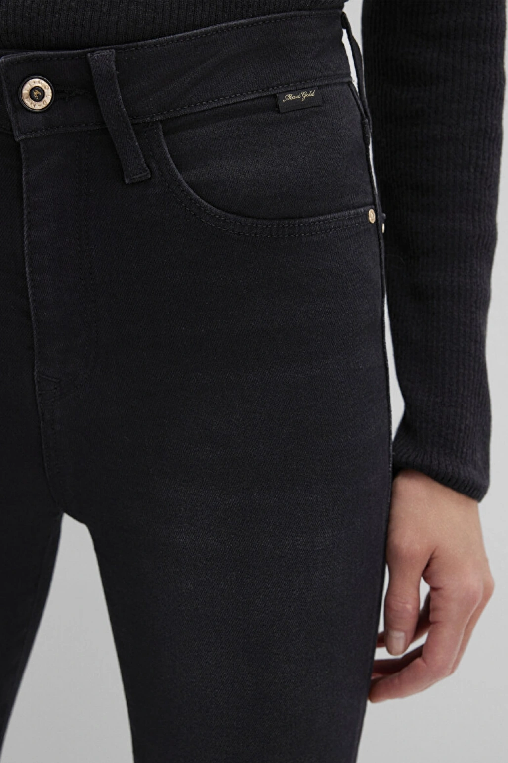 Serenay Gold Premium Antrasit Smoke Jean Pantolon