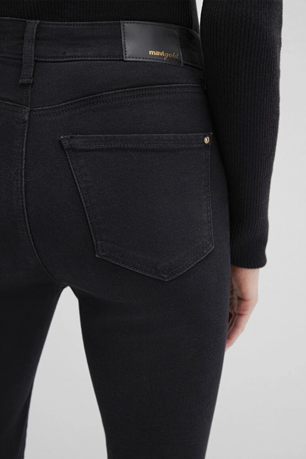 Serenay Gold Premium Antrasit Smoke Jean Pantolon