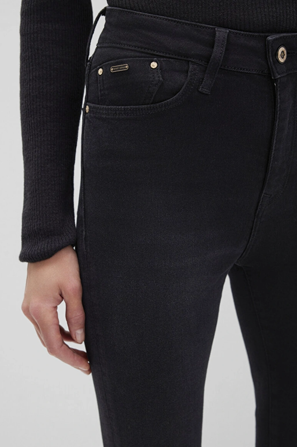 Serenay Gold Premium Antrasit Smoke Jean Pantolon