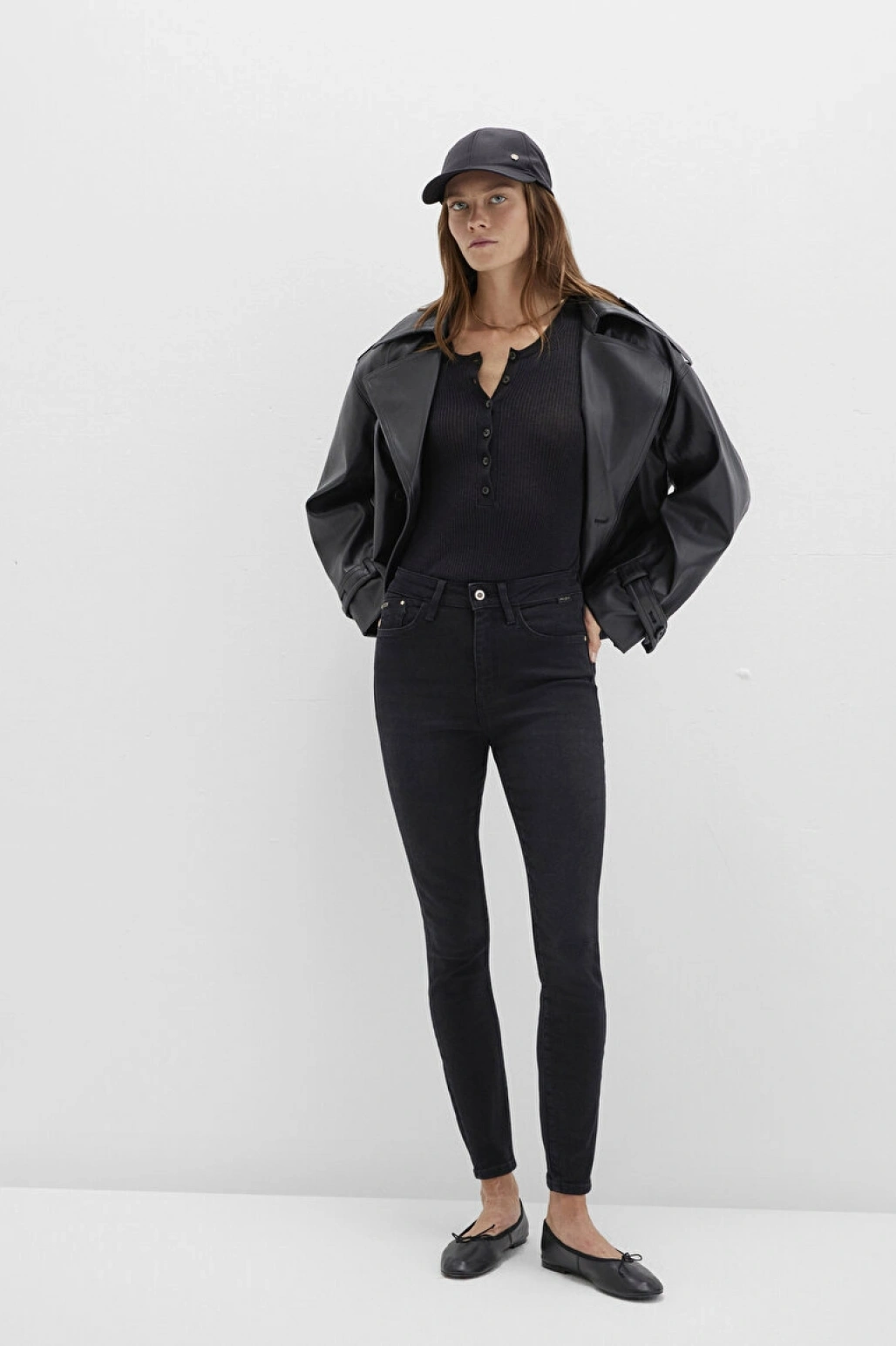 Serenay Gold Premium Antrasit Smoke Jean Pantolon