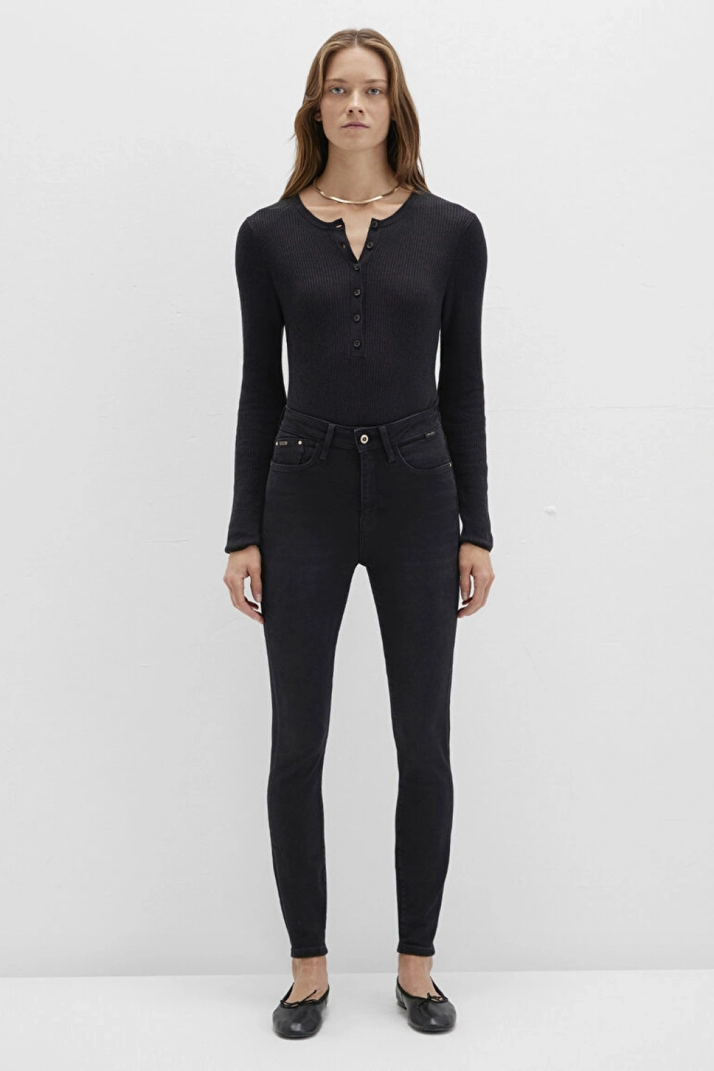 Serenay Gold Premium Antrasit Smoke Jean Pantolon