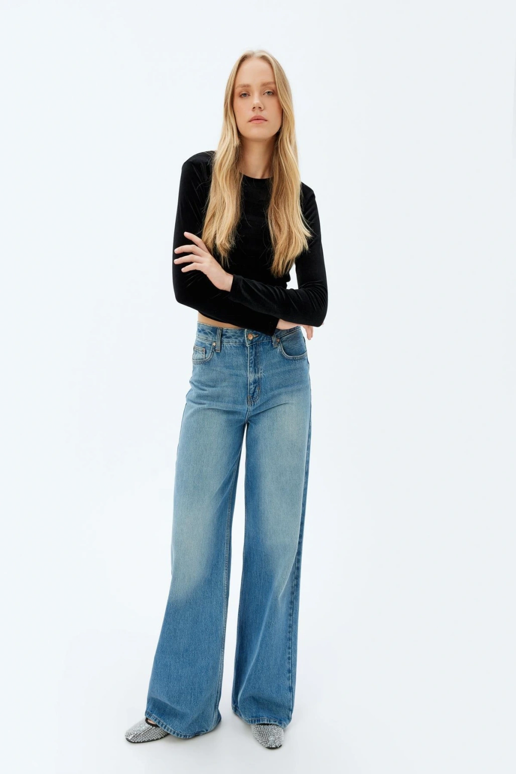 Siyah Kadın T-Shirt 5WAK50037EK