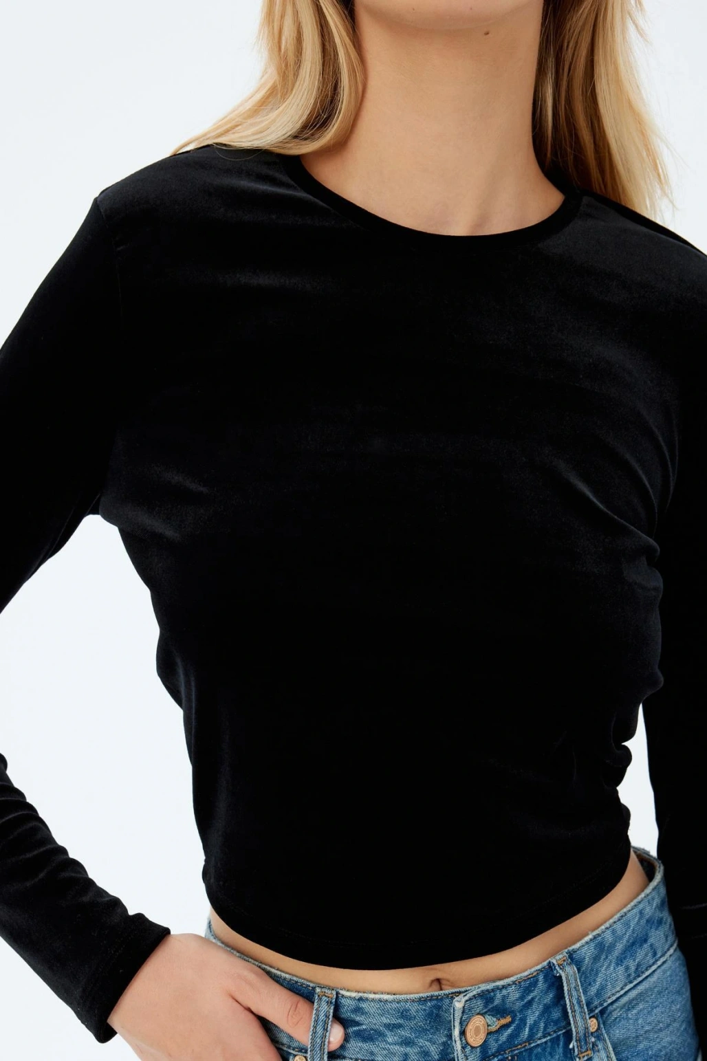 Siyah Kadın T-Shirt 5WAK50037EK