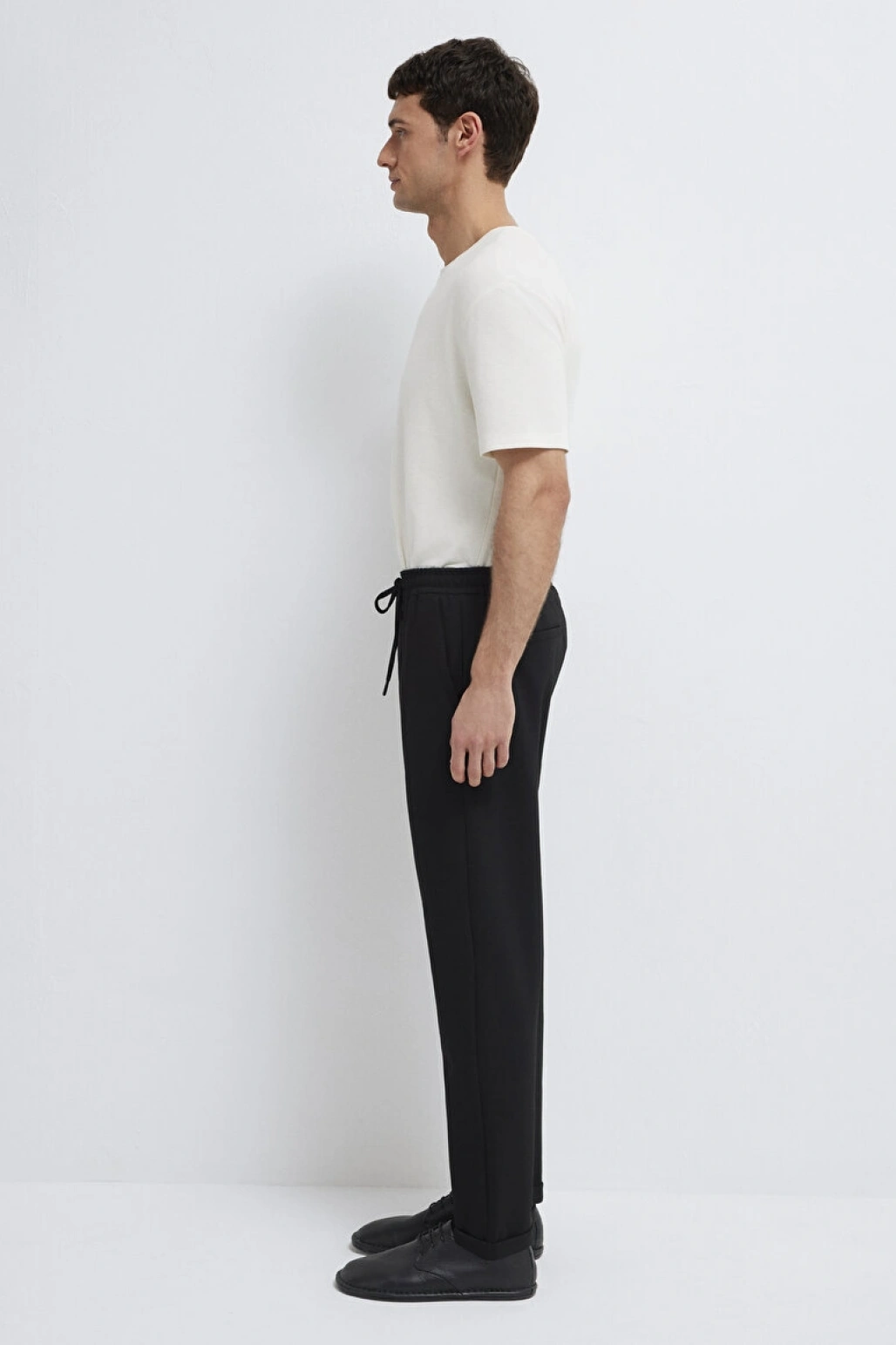 Siyah Örme Pantolon