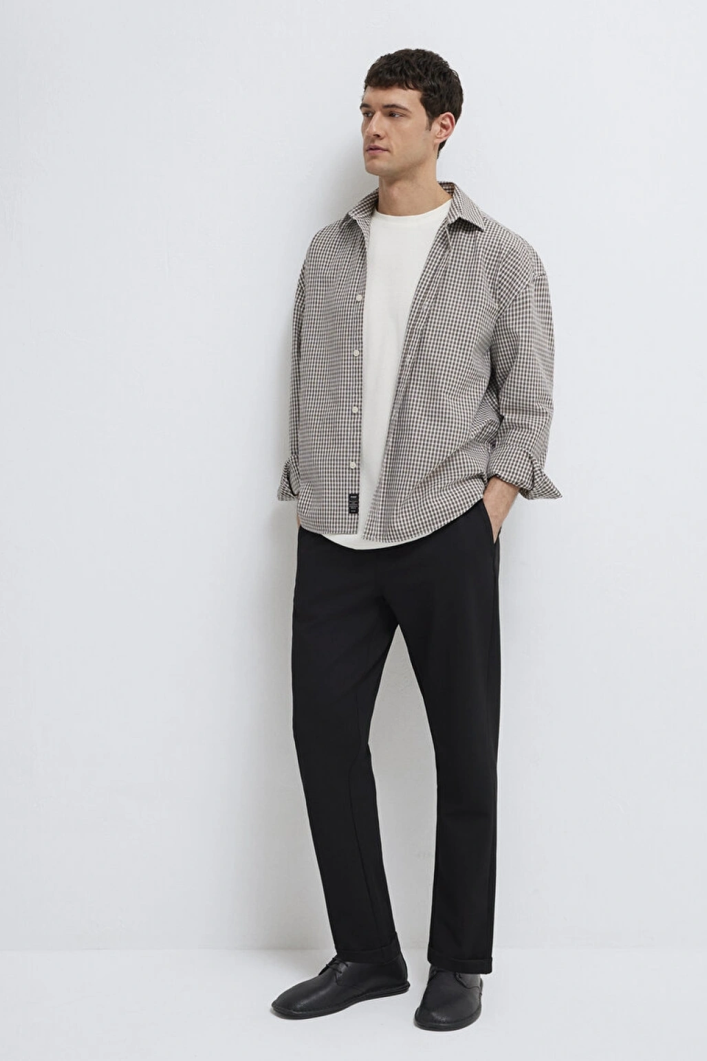 Siyah Örme Pantolon