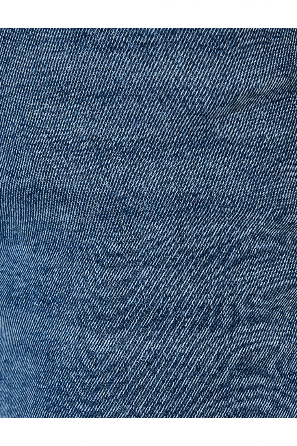 Slim Fit Kot Pantolon Düz Paça Standart Bel - Slim Straight Fit Jeans