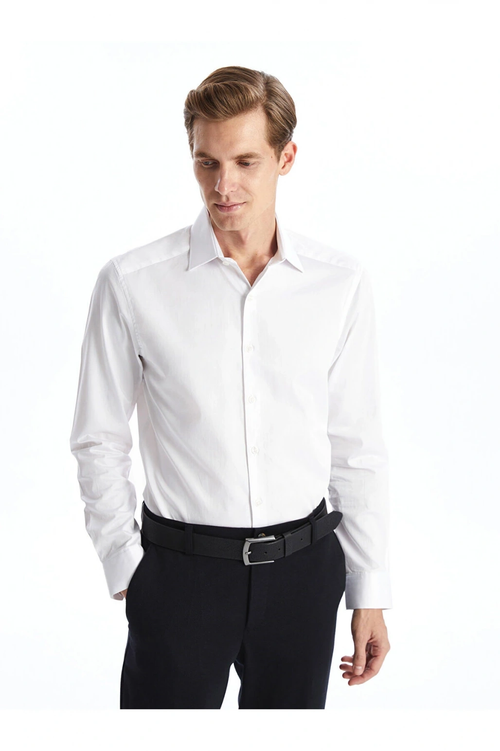 Slim Fit Uzun Kollu Erkek Gömlek