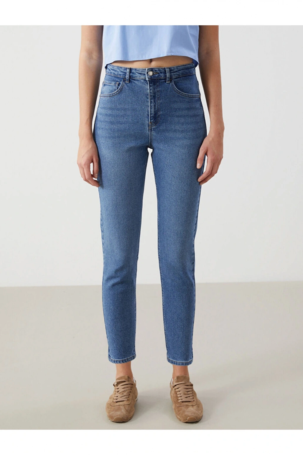 Slim Mom Kadin Jean Pantolon - S51949Z8