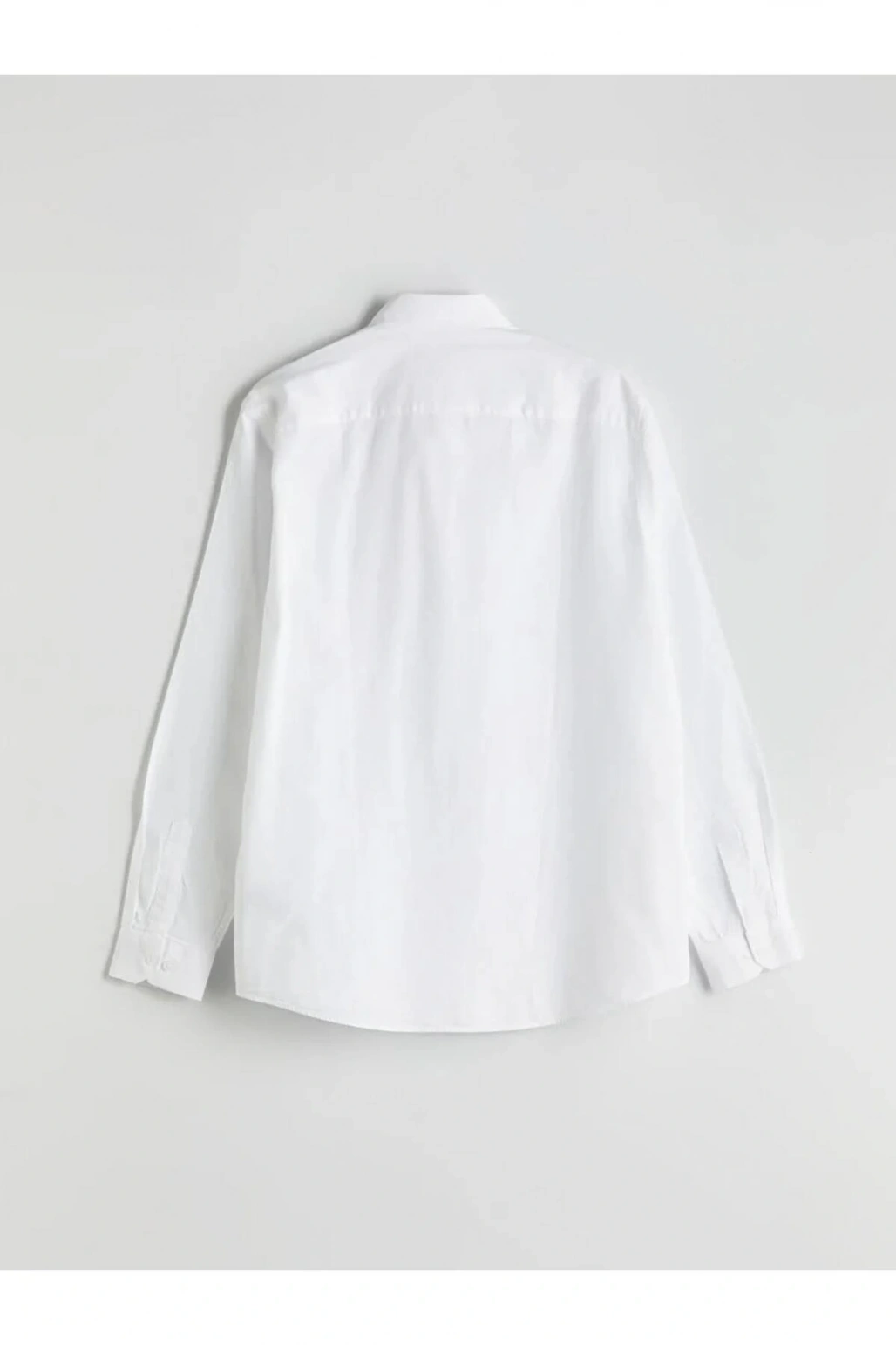 SOUTHBLUE Beyaz Slim Fit Uzun Kollu Oxford Erkek Gömlek