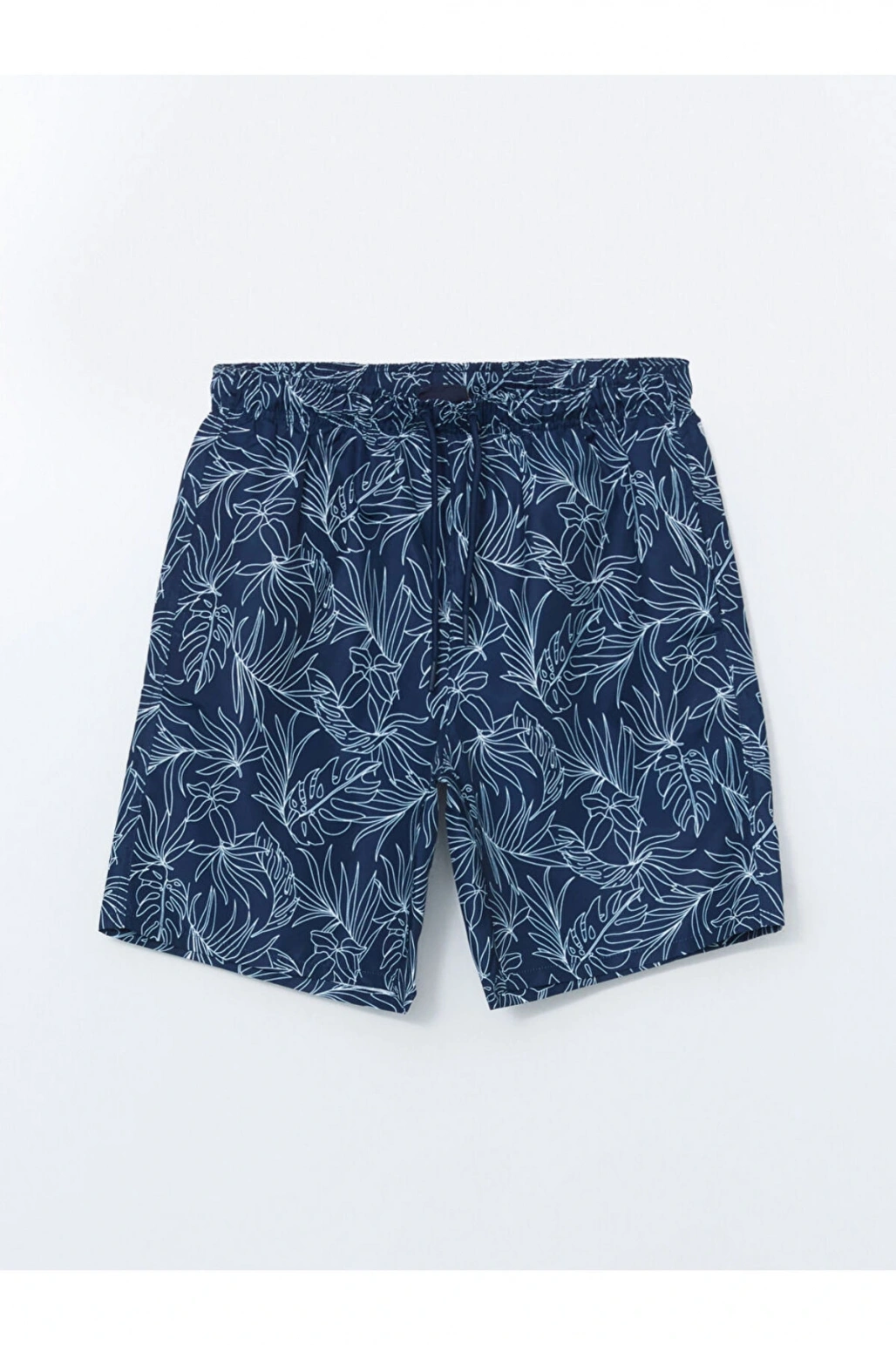 SOUTHBLUE Diz Hizası Boy Desenli Erkek Deniz Şortu