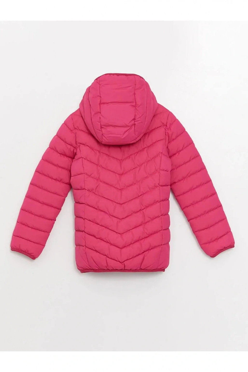 SOUTHBLUE Fuşya Kapüşonlu Kız Çocuk Şişme Mont