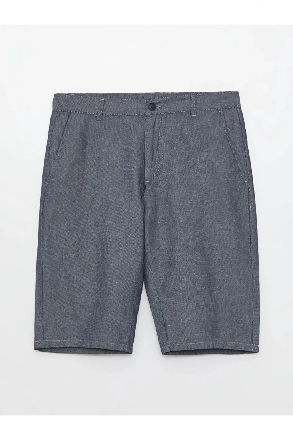 SOUTHBLUE Standart Kalıp Armürlü Erkek Bermuda Şort