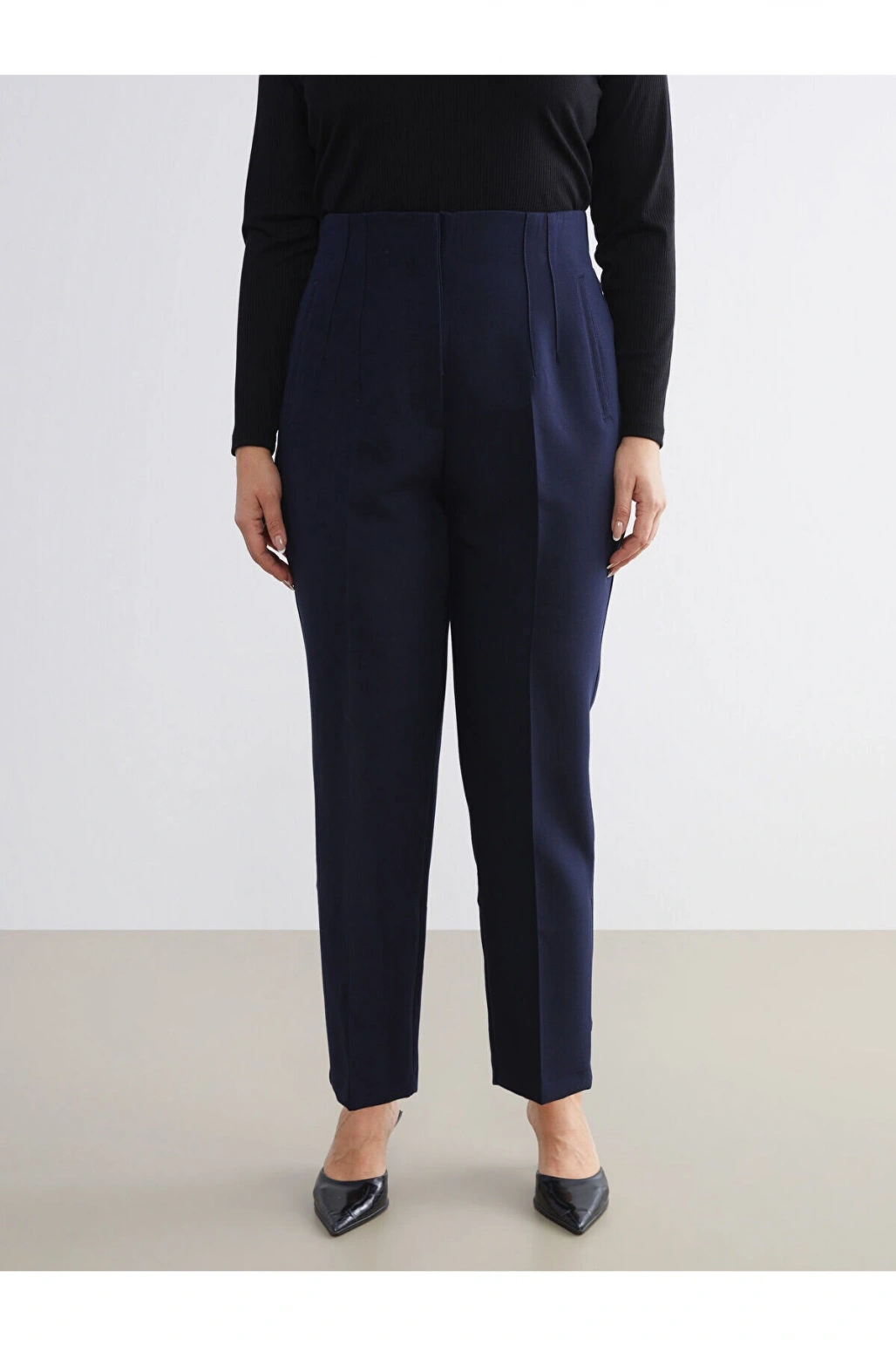 Standart Fit Kadın Cigarette Pantolon