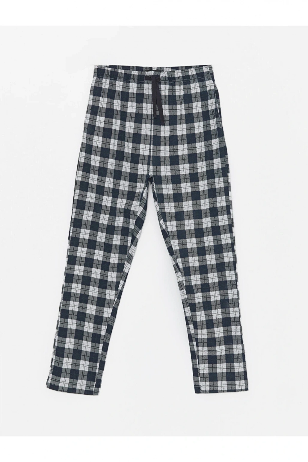 Standart Kalıp Ekose Erkek Pijama Alt