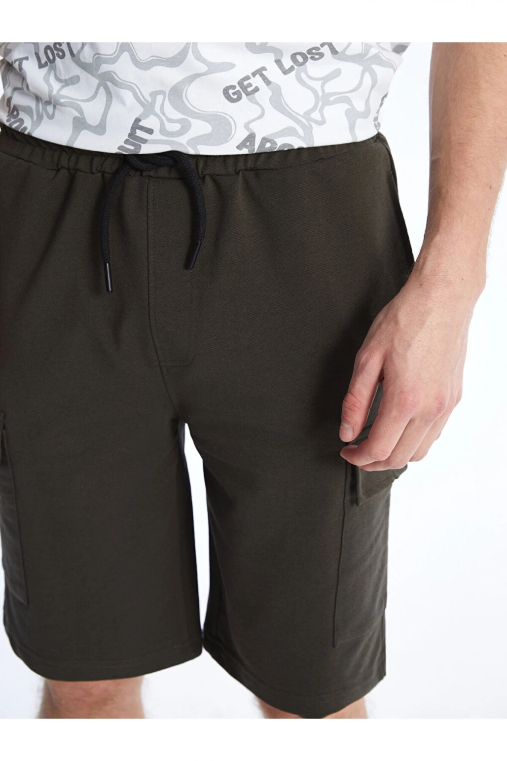 Standart Kalıp Erkek Bermuda Şort