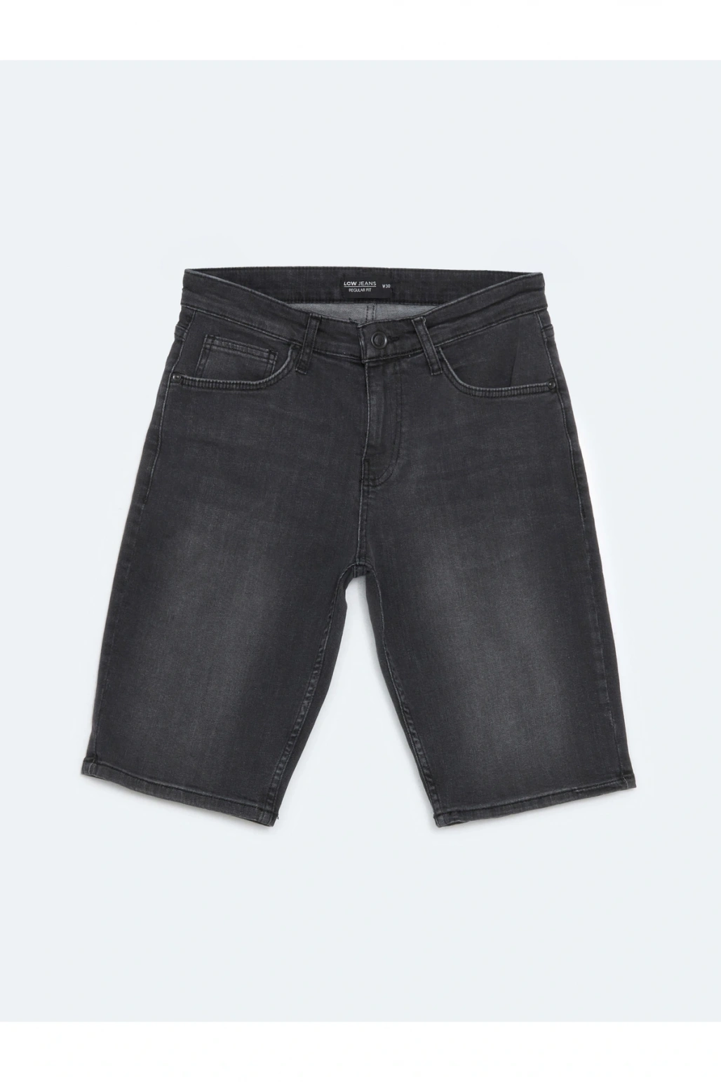 Standart Kalıp Erkek Jean Şort