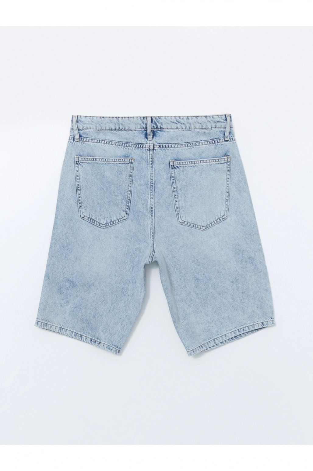 Standart Kalıp Erkek Jean Şort