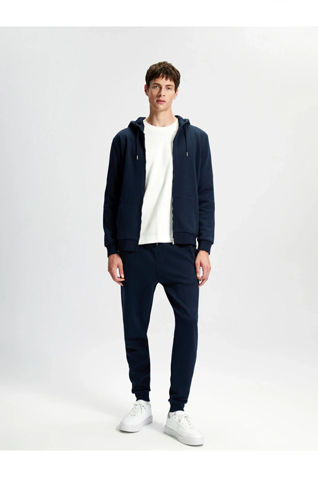 Standart Kalip Erkek Kalin Jogger Esofman Alti - W40847Z8