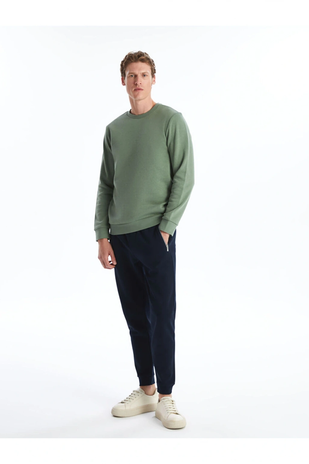 Standart Kalip Erkek Kalin Jogger Esofman Alti - W40847Z8