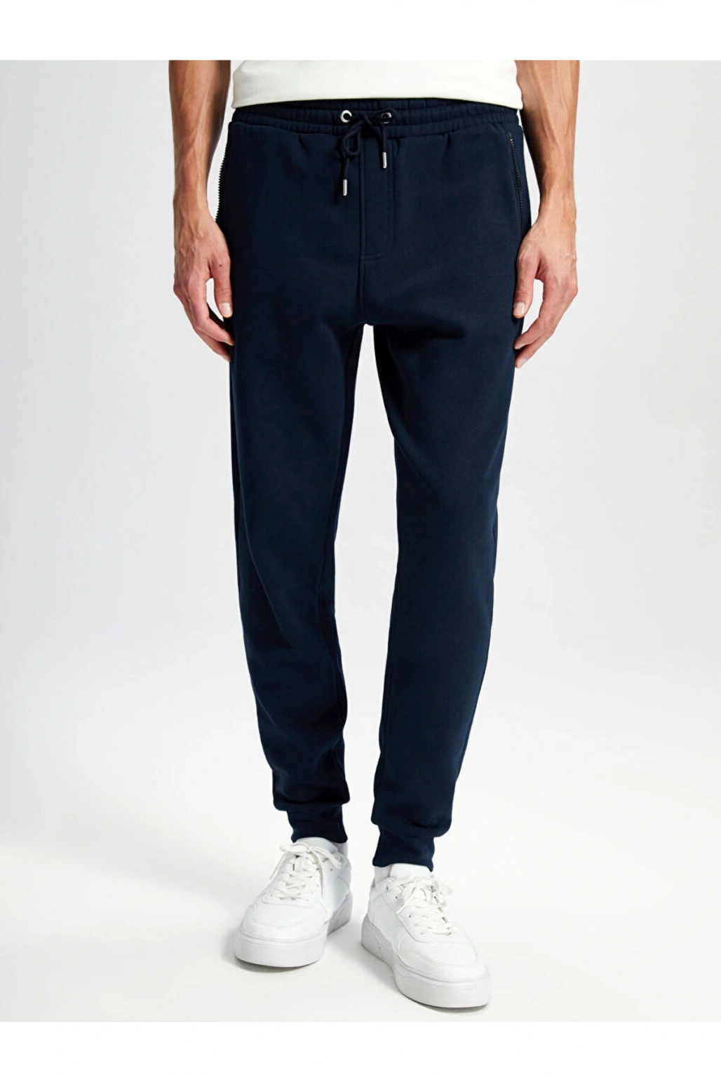 Standart Kalip Erkek Kalin Jogger Esofman Alti - W40847Z8