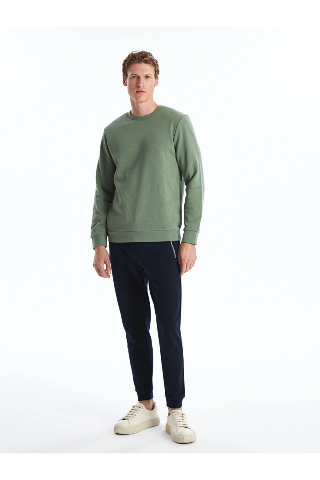 Standart Kalip Erkek Kalin Jogger Esofman Alti - W40847Z8