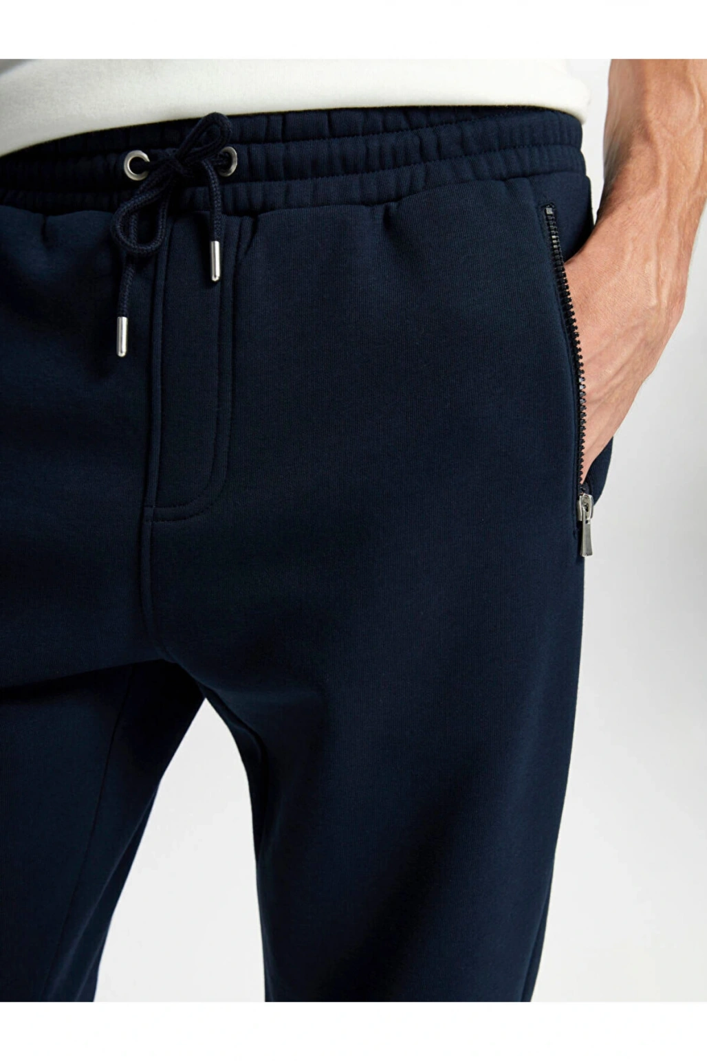 Standart Kalip Erkek Kalin Jogger Esofman Alti - W40847Z8