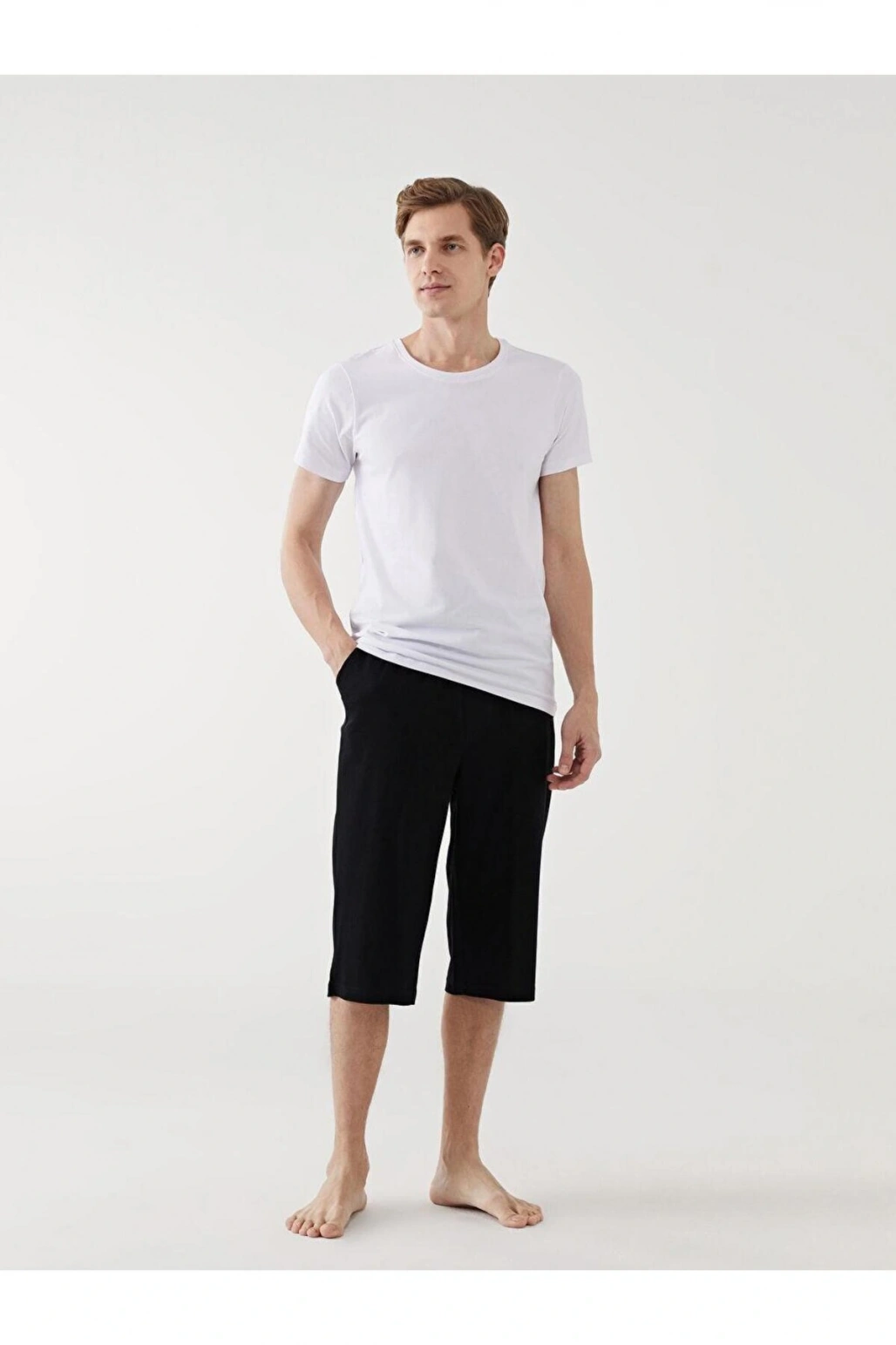 Standart Kalıp Erkek Pijama Alt Şort