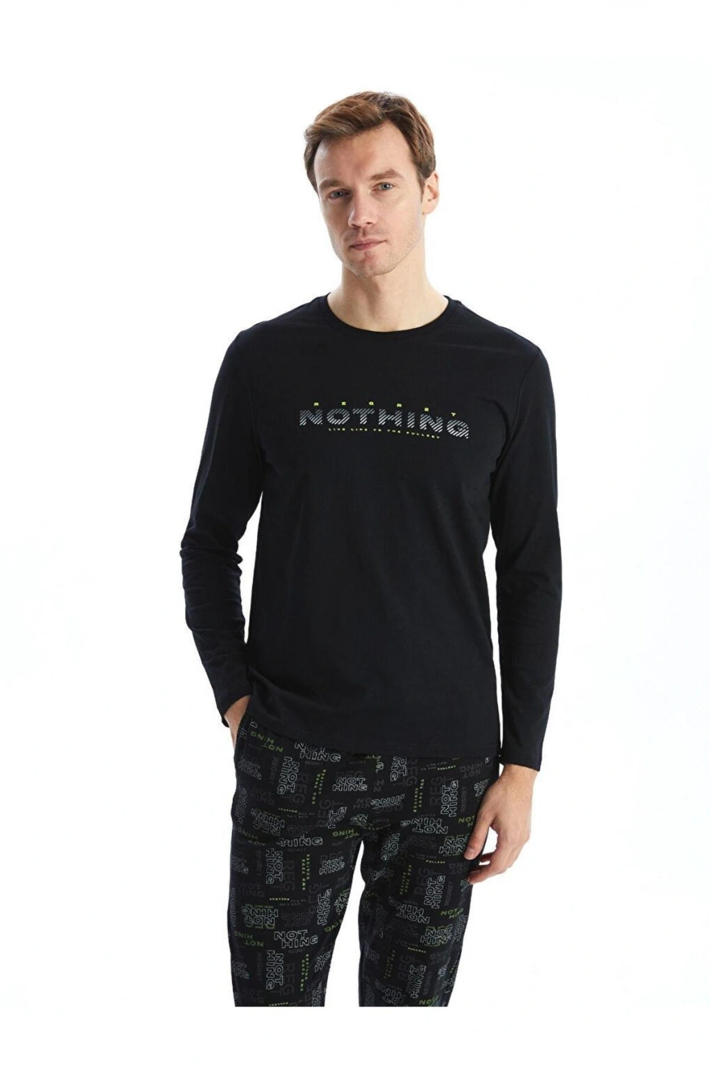 Standart Kalıp Erkek Pijama Takımı