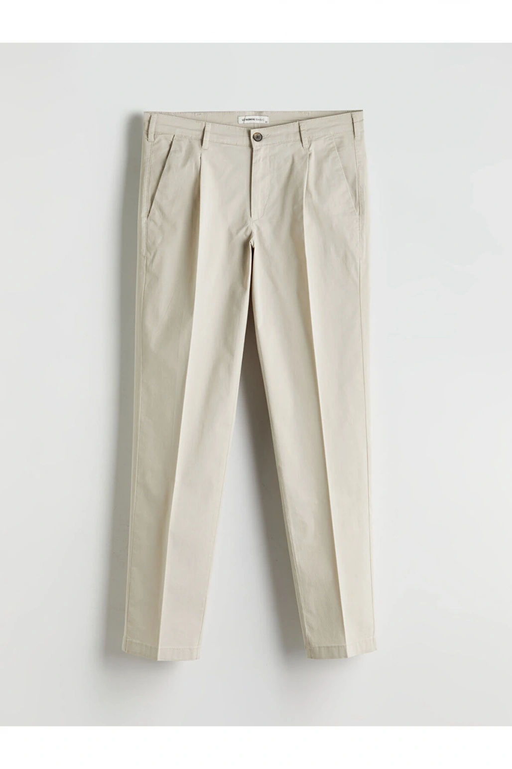 Standart Kalıp Gabardin Erkek Chino Pantolon